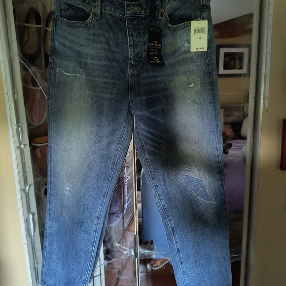 NWT Lucky Brand Siena Slim BF Jeans, size 12. - Picture 6 of 9